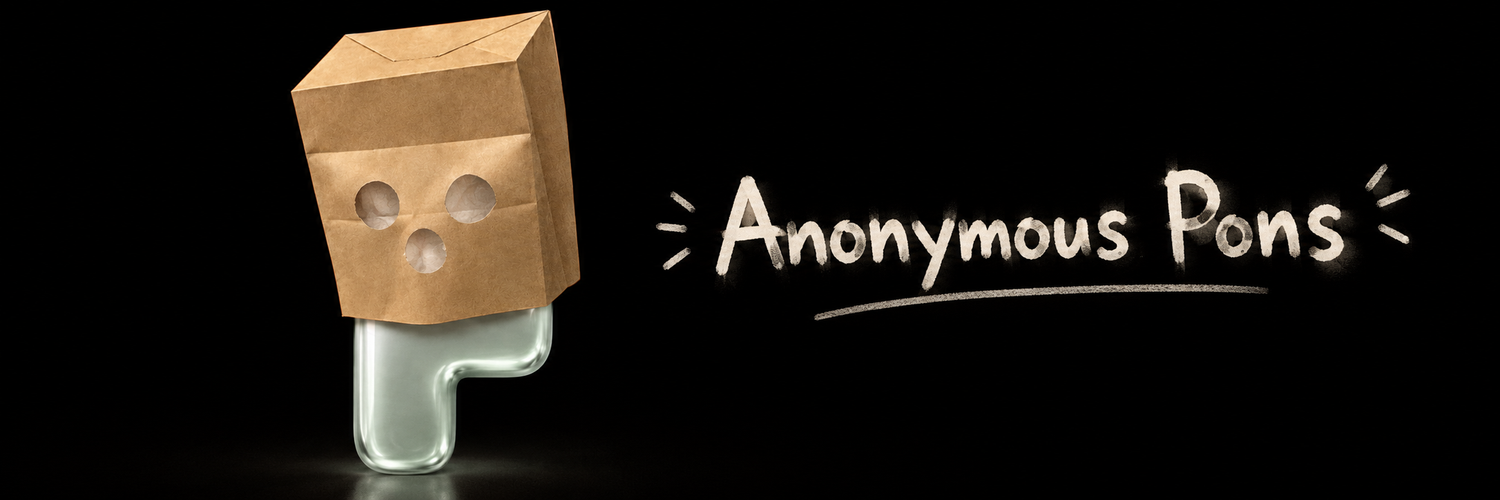 Anonymous Pons official banner